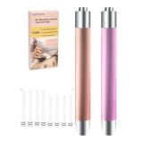 Ear Pick Ear Wax Removal Tool LED Lights Ear Cleaning Kit Updated Version Non-Slip Soft Safety Spoon Head Replaceable and Easy to CleanSafe Material