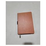 Lemome Grid Paper Notebook Hardcover Classic Notebook with Pen Holder - Page Dividers Presents 8.4 x 5.7 in