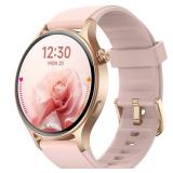 Fitpolo Smart Watch for Women,1.3\" AMOLED Touchscreen Fitness Tracker, Make/Answer Calls, Heart Rate SpO2 Monitor, IP68 Waterproof, Sleep & Activity Tracking Smartwatch for Android Phones iPhone