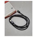 IVANKY 8K DisplayPort Cable 1.4, VESA Certified DP Cable 6.6ft (8K@60Hz, 4K@144Hz, 2K@240Hz)HBR3 Support 32.4Gbps, HDR, HDCP 2.2, FreeSync G-Sync, Braided Display Port for Gaming Monitor, Graphics, PC