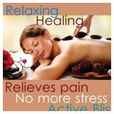 Maxdee Massage Stones Essential Hot Stones for Massage, 6 Medium Hot Stones Massage Kit Hot Rocks Massage Stones for Professional or Home Spa, Foot Heater, Relaxing, Healing, Pain Relief, 2.4\"