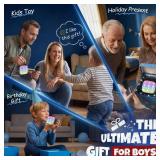 YLL Mini Karaoke Machine with 2 Wireless Microphones for Kids Adults, Portable Bluetooth Speaker, 2026 Top Birthday Gift for Boys Girls 3, 4, 5, 6, 7, 8, 9, 10, 12+ Years Old Grandkids Present (Black)