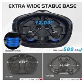 Noseless Bike Seat Cushion for Men & Women - Extra Padding & Comfort Wide Bicycle Seat, Oversized Comfortable Saddle for Peloton Bikes, Exercise Bikes, Electric Bikes, Cruiser Bikes