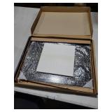 Black Glass Golden Weekly Dry Erase Calendar & Menu Whiteboard for Wall, Meal Planning & Grocery Shopping List White Board for Kitchen & Home, 15x11, 4 Wet Erase Markers Included, Yeoux