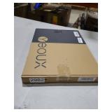 Black Glass Golden Weekly Dry Erase Calendar & Menu Whiteboard for Wall, Meal Planning & Grocery Shopping List White Board for Kitchen & Home, 15x11, 4 Wet Erase Markers Included, Yeoux