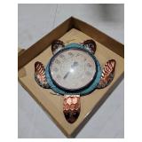 MUMTOP Outdoor Thermometer, Turtle Outside Wall Thermometer for Patio Yard Garden