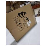 KREATIVE ARTS 3 Pieces Canvas Wall Art Navy Blue and Grey Flower Painting Art Prints Vintage Floral Picture Artwork Modern Bedroom Bathroom Wall Decor Framed Ready to Hang Each Panel 12x16 Inches