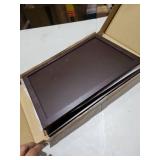 BMOSU 2-Tier Bamboo Shoe Rack Premium Stackable Shoe Shelf Storage Organizer for Hallway Closet Living Room Entryway Organizer(Brown)