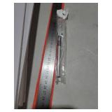 8 Pieces Foam Boards Foam Core Backing Boards, Silver Craft Knife with Protective Cap and 12 Inch Stainless Steel Ruler for Art Presentations Crafts Display Favors (White, Silver,12 x 10 x 0.2 Inches)