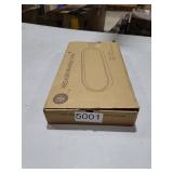 Oval Marble Bathroom Vanity Tray, Natural Luxury Marble Home Kitchen Bathroom Table Tray, Stone Decorative Countertop Tray for Coffee Perfume Jewelry (Dark Brown, 12\" x 6\" x 0.8\")