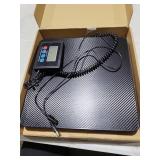 Fuzion Shipping Scale, 440LB x 10g High Accuracy Postal Scale, Hold/Tare Function, Digital Shipping Postal Scale for Packages, Postage, Luggage, Mailing, Battery & AC Adapter Included