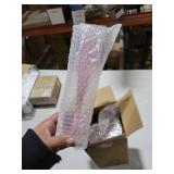 Prestee 24 Piece Plastic Champagne Flutes - 4.5 oz Plastic Wine Glasses with Rose Gold Glitter - Cocktail Glasses for Parties - Party Supplies for Mimosa Bar, Wedding, Shower Party and New Years Eve