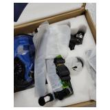 GOYOJO Scuba Tank and Snorkel Mask Combo, 0.5L Green Portable Mini Diving Oxygen Cylinder with 5-10 Mins of Underwater Breathing, Full-face Diving Mask, Underwater Breath System