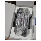 VOSOCO Karaoke Machine, Portable Bluetooth Karaoke Speaker with 2 Wireless Microphones, PA System for Adults Kids with LED Lights & Echo Adjustment, Supports TWS/TF/USB/AUX for Home Party