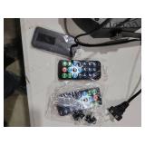 Manalete 36 LED Stage Lights, Par Light with Remote & DMX Controlled Sound Activated Uplights for Events Wedding Birthday Christmas Music Show Dance Party DJ Lighting, 4 Pack, Black