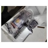 Anybear Cold Press Juicer, 200W Masticating Slow Juicer 4.3\" Large Feed Chute Fit Whole Fruits Vegetables | Upgraded Auger | Tritan Material | BPA Free | Juice Recipes (Light Gray)