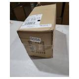 Hedume 6 Pack White Frosted Glass Shades Replacement, 5.5\" Height - 4\" Diameter - 1.7\" Fitter, Cylinder Glass Lamp Shade Replacement for Wall Sconces, Pendant Light, Floor Lamps