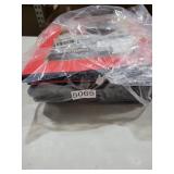 ZOBER Christmas Ornament Storage Box - Stores 128 3\" Ornaments with Drawer Style Trays - Tear Proof 600D Oxford Fabric - Ornament Organizer Storage Box, Durable Christmas Containers Holder - Red