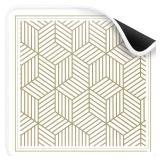 Deyimmei Mahjong Mat for Table - Non-Slip Mahjong Table Cover with Storage Pockets, Perfect Mahjong Accessories & Gifts for Women, Men, and Mahjong Enthusiasts (Golden Herringbone)