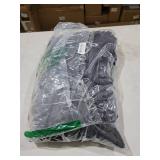 Hemmotop Black Arch Backdrop Cover, Set of 3 (7.2/6.6/6 ft) Wedding Arched Stand Cover, Spandex Arch Covers Stretchy Backdrop for Birthday Party, Baby Shower, Graduation, Decoration, 3 Pieces