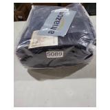 H.VERSAILTEX 1 Peice Stretch Velvet Sofa Covers for 3 Cushion Couch Covers Sofa Slipcovers Furniture Protector Soft, Crafted from Thick Comfy Rich Velour (Sofa 72\"-90\", Black)