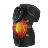 Atlodas Knee Heating Pad, Knee Massager with Heat and Vibration, Heating Pad for Knee, Massage Heated Knee Brace Wrap for Shoulder Elbow Knee, Keep Knee Warmer Stress Relief