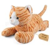 25\" & 4.5 lbs Cat Weighted Stuffed Animals for Comfort, Cuddly & Soft Kids