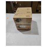 EHOMEWARE 6 Pack Gold Door Knobs Interior, Bedroom Door Knobs with Lock, Keyless Privacy Door Knob for Bathroom, Reversible for Left/Right Handed Doors, Satin Brass Finish