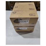 EHOMEWARE 6 Pack Gold Door Knobs Interior, Bedroom Door Knobs with Lock, Keyless Privacy Door Knob for Bathroom, Reversible for Left/Right Handed Doors, Satin Brass Finish