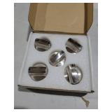 AMI PARTS WB03X24818 Gas Stove Knob Replacement for GE,100% Stainless Steel Stove Replacement Knobs PS11729081 AP5989029,Compatible with ge Stove Knob (Not Universal)