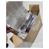 Orlashop Mini Loaf Pans with Lids and Spoons Sealing Sticker,30 Pcs 6.8oz Cake Pans for Baking Disposable Aluminum Foil Christmas Red cake pan (30 Pack Red)