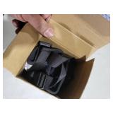 SARISUN Travel Pillows for Airplanes, 360° Support Headrest Pillow with Eye Mask for Sleeping, Travel Airplane Pillow for Long Flights Car Road Trip, Travel Accessories Stop Bobblehead, Black