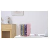 50pcs MagDurnus Hanging File Folders, Pastel Color Design,Letter Size with 1/5 Adjustable Cut Tabs, Assorted 12 Styles,Decorative,Drawer,Desk and Cabinet Use