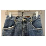 Womens Lawman Western Side Button Jeans Size 7