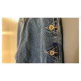 Womens Lawman Western Side Button Jeans Size 7