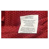 5 Mainstays Red Tablecloth 60x102 (Great For 6ft Rectangle Tables)