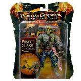 Pirates of the Caribbean Pirate Clash Maccus Action Figure [Pick Axe Slashing] - Seal is Broken But Tapped Back On