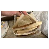 96 Qt Tote No Lid Full of Embroidery/Stitching/Patterns & More - Winner Takes All