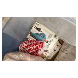 96 Qt Tote No Lid Full of Embroidery/Stitching/Patterns & More - Winner Takes All