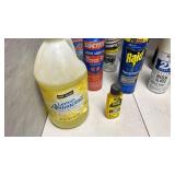 Bundle of Chemicals (Back Half is Half Full or More) (Front Half Is Only 1/4 Full)