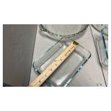 Pyrex Bakeware Set - Glass Pie Plates and Square Dishes