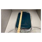 Pyrex Bakeware Set - Glass Pie Plates and Square Dishes