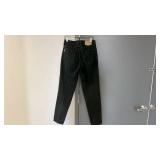 Z. Cavaricci Off Black Denim Jeans Womens Size 30