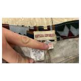 Vintage Gotcha Covered USA Made Denim Vest (Medium) & Shorts 10 Womens