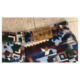 Vintage Gotcha Covered USA Made Denim Vest (Medium) & Shorts 10 Womens