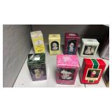 Precious Moments Christmas Ornaments Figurine Collection - Multiple Boxed Items