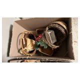 2 Boxes of Wicker Baskets