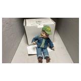 John Deere Billy Porcelain Doll with Box
