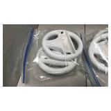 Nintendo Wii Nerf Wii Sports Attachments & Mario Carts Wheels