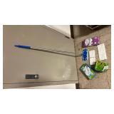 Deep Cleaning Flat Mop with Disposable Pads Set (Wet Mopping Cloths Are New - Mop Pads Has 11of12)